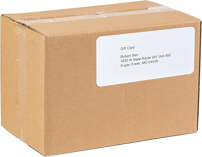 4000 Sheets 10 Up Labels, 2" x 4" for Laser/Inkjet Printer, Mailing Labels, Self Adhesive Customizable