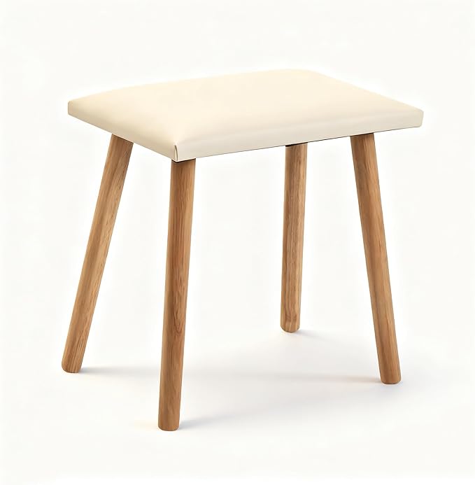 Makeup Vanity, Modern Makeup Dressing Stool with Soft Cushion for Living Room, Bedroom, Entryway