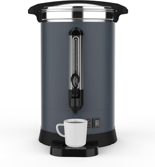 90 Cups Coffee Urn - 14l(3.8 Gallon) Large Coffee Maker,Commercial Coffee Maker - Stainless Steel, Double-Wall Insulated, Quick Brewing - Ideal for Large Events