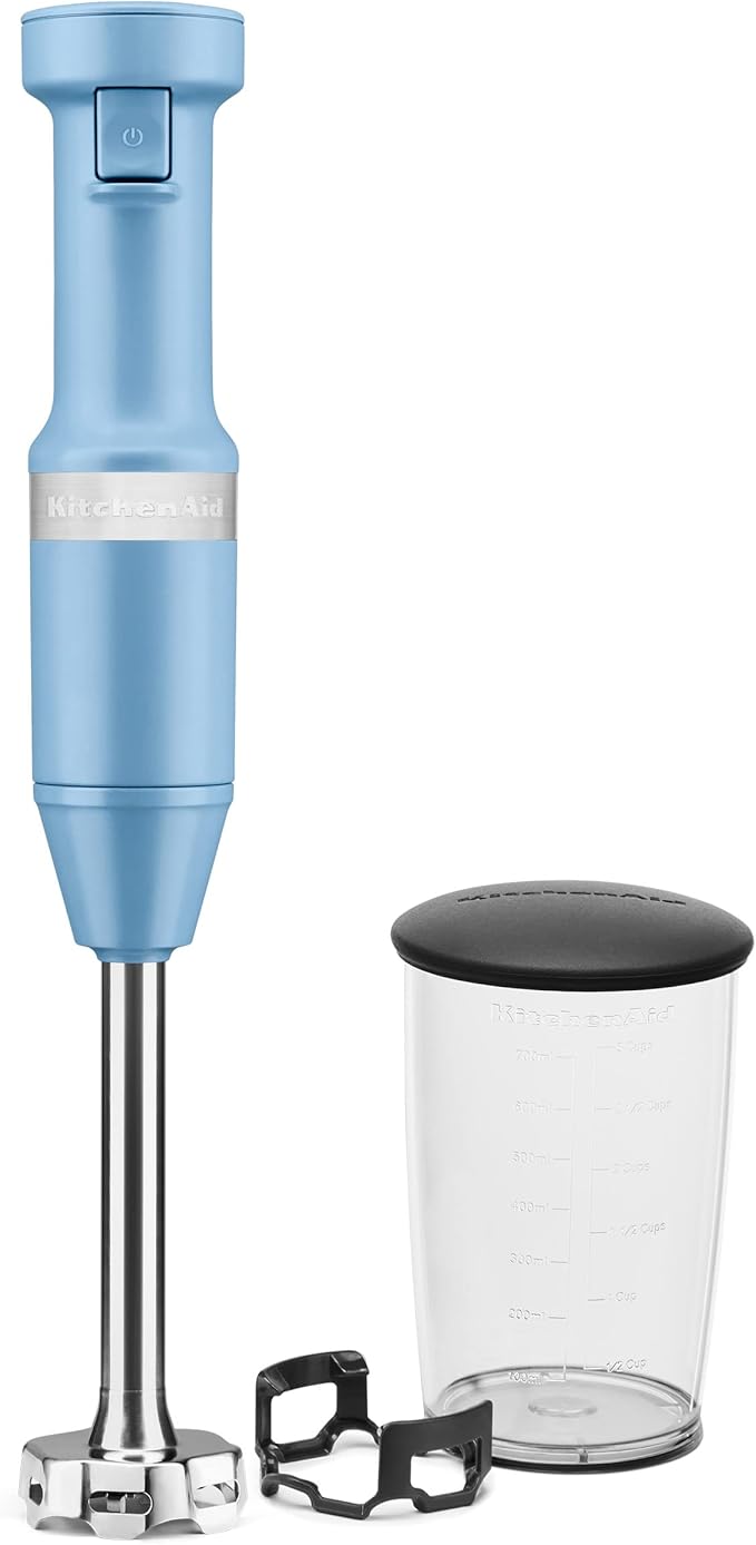 KitchenAid Variable Speed Corded Hand Blender - KHBV53, Blue Velvet