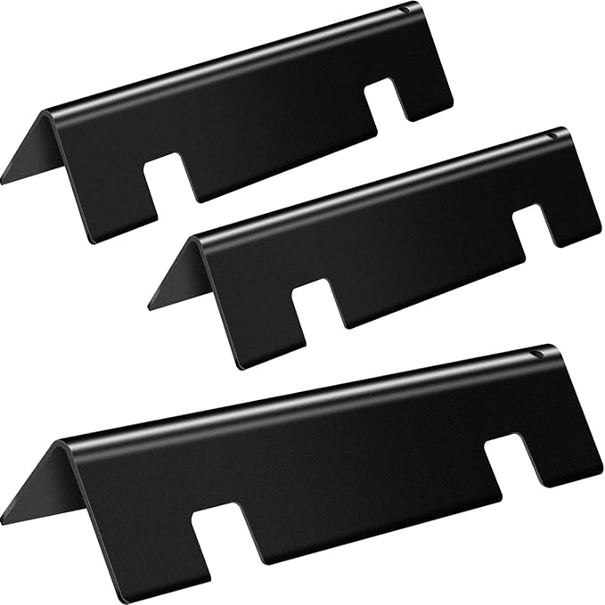 Flavorizer Bars 15.3 inch for Weber Spirit & Spirit 2 GS4 Grill Parts Spirit 200 E220 S220 S210 E210 Parts with Front Control, 3 Pcs Flavor Shields Grill Replacement Parts for Weber 7635 69899
