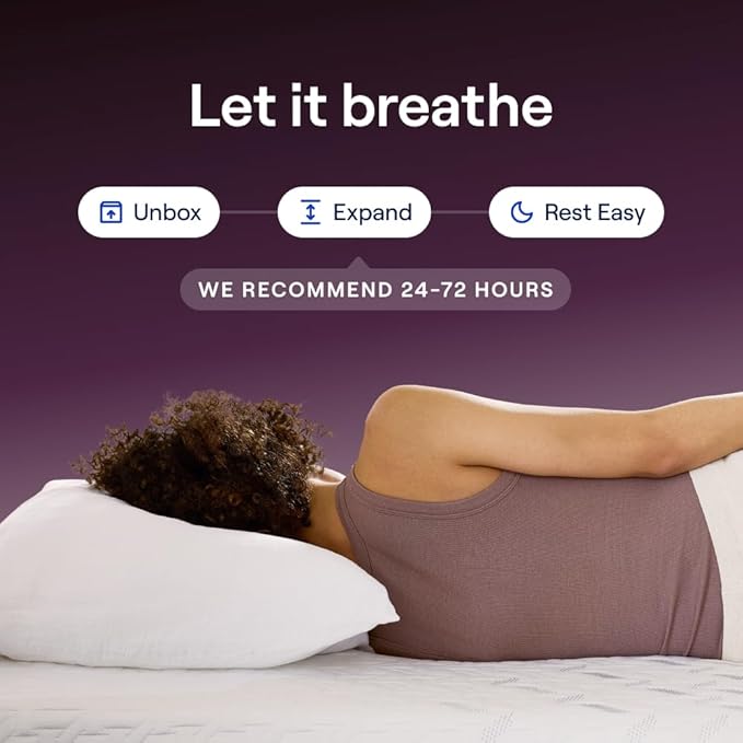 Nectar Luxe Hybrid 14” Twin XL Mattress - Medium Firm - Memory Foam & Innerspring Coils - Cooling Fibers - 3” Pressure Relief Layer - Mattress in a Box - 365-Night Trial & Forever Warranty