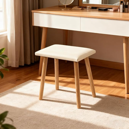 Makeup Vanity, Modern Makeup Dressing Stool with Soft Cushion for Living Room, Bedroom, Entryway