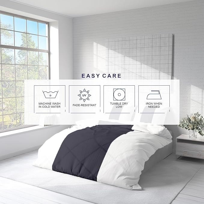 Kotton Culture 1 Pc Custom Size Duvet Cover Only -100% Egyptian Cotton Sateen 600 Thread Count Ultra Soft Premium Durable Comforter Cover Zipper Closure & Corner Ties (Speared White, Custom)