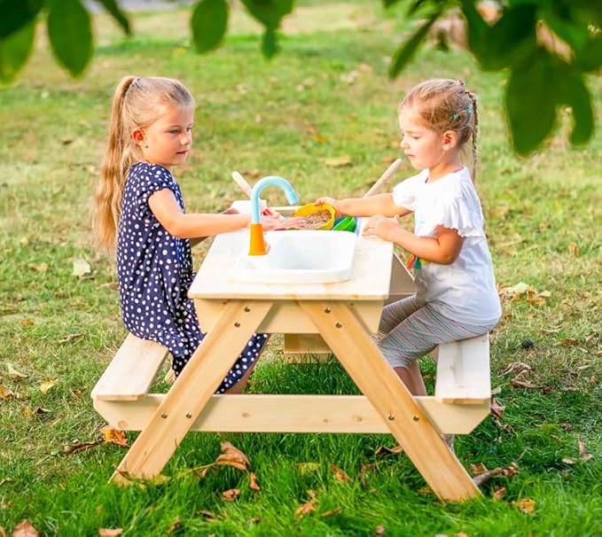 TP Toys Multi-Activity Table: Sand, Water, Crafts & More (2-6 yrs)