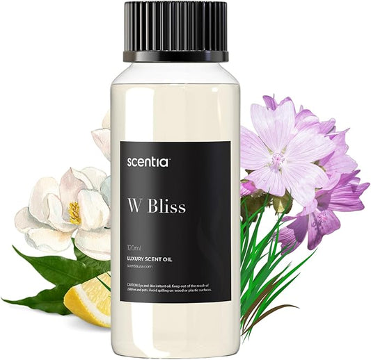 W Magic Hotel Diffuser Oil Inspired by W Signature Hotel - 120 mL 4.06 fl oz - Aromatherapy Fragrance Inspired by 5-Star Hotels | Notes of Bergamot, Lemongrass, Jasmine