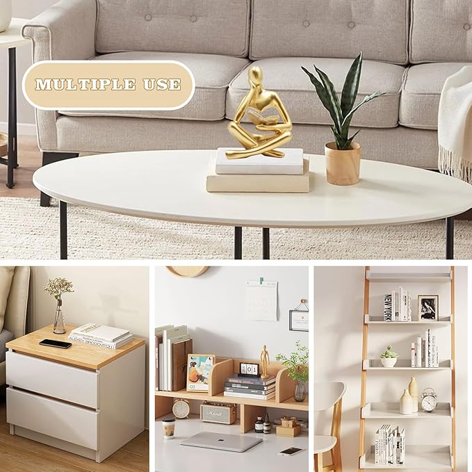 Bookshelf Decor, Reading Thinker Sculpture Figurine, Coffee Table Decor, Entry Way Table Home Decor, Decorative Statue for Living Room, Office, Bedroom, Gift