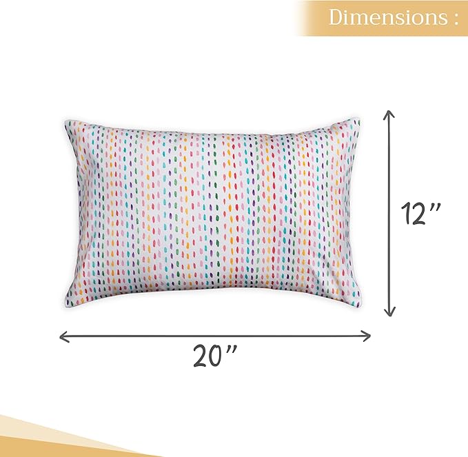 Maison d' Hermine Decorative Pillow Covers 12x20 Inch Rectangle 100% Cotton Throw Pillow Covers with Invisible Zipper for Living Room Couch, Chair, Sofas, Bedroom, Home (Hesperides - Grphic)