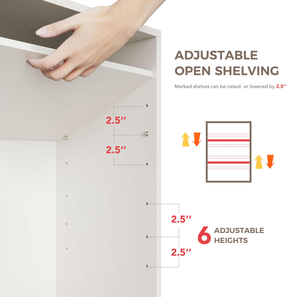 Furnaza 48" W Wall Cabinets for Laundry Room with Adjustable Shelf