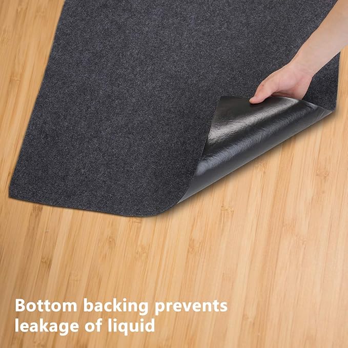 Humidifiers Mat,For floor surface/Absorbent mat Lightweight Washable Floor Mat，Under the Humidifiers Mat，Multifunctional home appliance mat，back Non-slip(24" x 24")