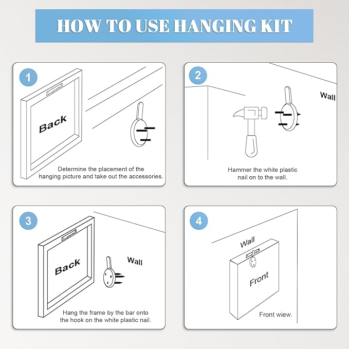 Framed Christmas Pictures Wall Decor,Vintage Pine Tree Prints,Winter Christmas Canvas Wall Art Decoration for Bedroom Bathroom Living Room Rustic Xmas Holiday Gifts (Christmas Tree 20, 20'' X 32'')