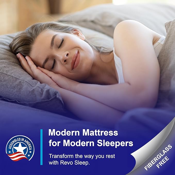 REVO Sleep Gel Memory Foam Mattress, 14-Inch Full – Cooling Gel Foam Mattress with Plush Support & Pressure Relief – Breathable, Contouring Sleep Surface for All Positions