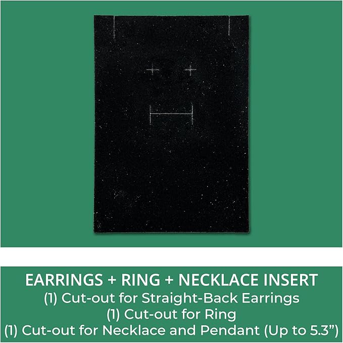 TheDisplayGuys - 12-Pack Cardboard Kraft Paper Jewelry Gift Boxes w. Velvet Padding - Earrings/Ring/Necklace - Kraft Brown - #53 (5.4" x 3.9" x 1.0")
