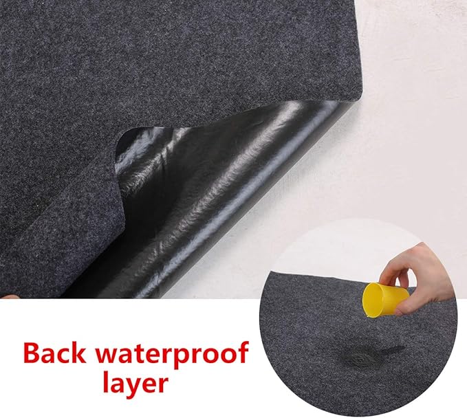 Humidifiers Mat,For floor surface/Absorbent mat Lightweight Washable Floor Mat，Under the Humidifiers Mat，Multifunctional home appliance mat，back Non-slip 24" x 36"