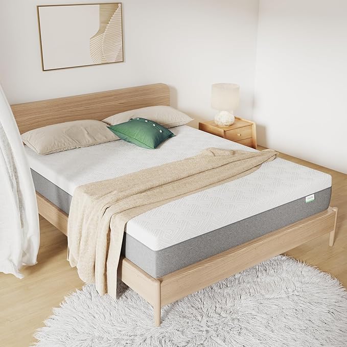 Novilla Mattress Full, Cooling Gel Memory Foam Mattress 8 Inch for Contour Support & Pressure Relieving & Plush Comfort, CertiPUR-US Certified Foam