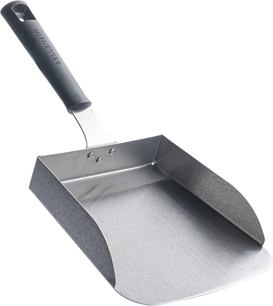 Bellemain Smash Burger Spatula for Griddle - Stainless Steel Scraper Tool, Large - Fried Food Scoop, Stir Fry, Food Mover - Hibachi Tools, Flat Top Grill Accessories