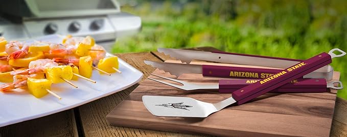 YouTheFan NCAA Spirit Series 3pc BBQ Set