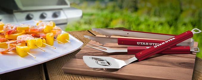 YouTheFan NCAA Spirit Series 3pc BBQ Set