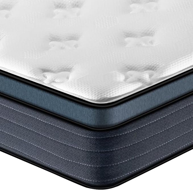 inight King Mattress, 12 Inch King Size Mattress in A Box for Cool Night, Memory Foam Hybrid Mattress with Pocket Spring for Motion Isolation and Pressure Relief, 180 Night Trial, Medium Firm Support