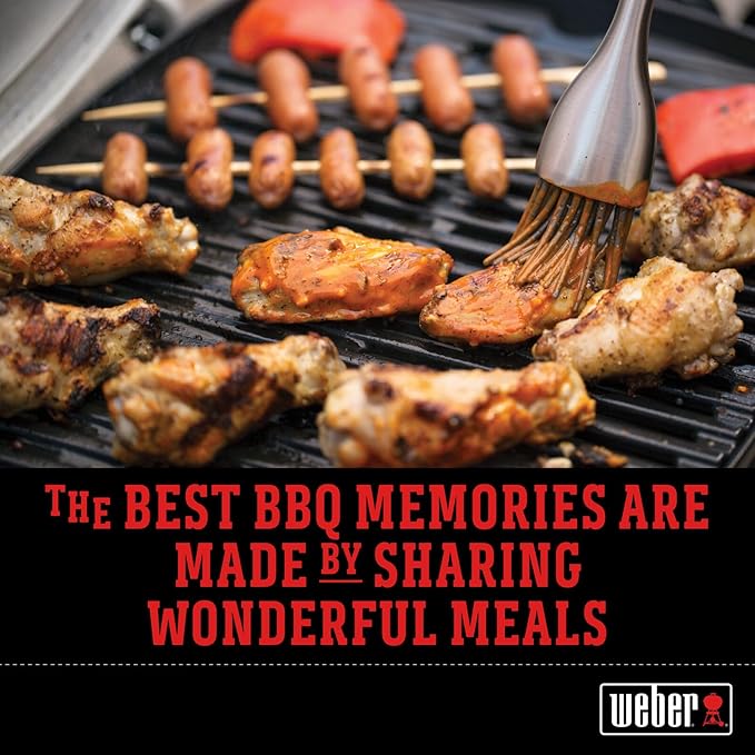 Weber Precision Tongs & Spatula Grilling Tool Set, Stainless Steel
