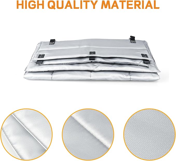Insulation Blanket for Traeger Pro 780 Series TFB78GZEC TFB78GLEC and Ironwood 885 Series TFB89BLFC Wood Pellet Smoker Grill,BAC627 Pro 780 Insulation Blanket Grill Accessory for Winter Smoking,Silver