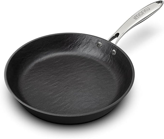 imarku Non Stick Frying Pans - 12 inch Frying Pan Nonstick Skillet, Large Frying Pans Nonstick Dishwasher Safe for Cooking with Cool Stainless Steel Handle,Easy Cleanup, Best Gifts