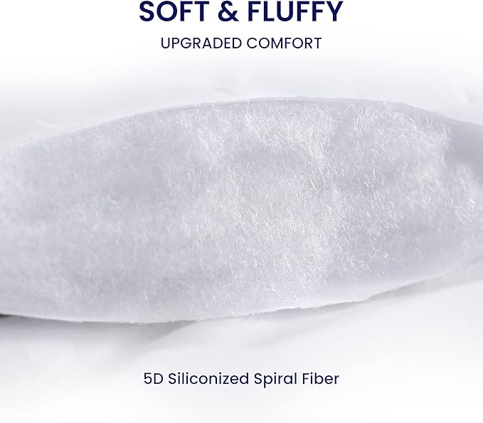 SLEEP ZONE Quilted Fitted Queen Mattress Pad Cover - Soft Fluffy Pillow Top Bed Mattress Topper Deep Pocket 8-21 inch, Queen