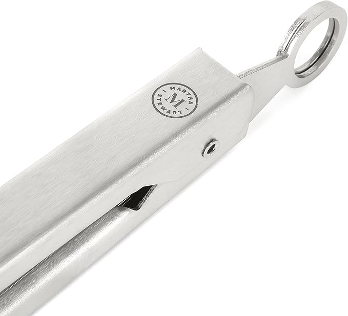 Martha Stewart Richburn 2pc (12" & 9") Tongs Set - Stainless Steel