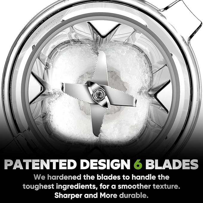 COZII Professional Plus Blender,2000W Peak Watts,Countertop Blenders for Kitchen, 64 Oz Pitcher/21-Oz To-go Cup,7 Preset Programs and Total Crushing Technology for for Smoothies Ice and Frozen Fruit