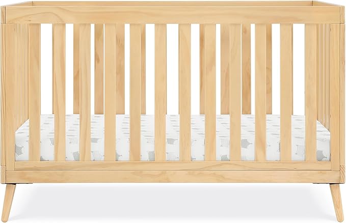 Delta Children Essex 4-in-1 Convertible Crib Greenguard Gold Certified, Natural
