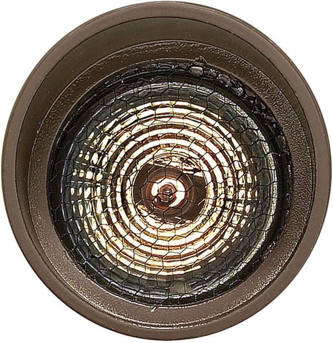 Hinkley Landscape 1536BZ-LL 12v Aluminum Outdoor Spot Light (Bronze) - 4w 2700K MR16 LED Bulb (Included) for Low Voltage Landscape Lighting of Yard, Lawn, Garden, Patio, Trees & House