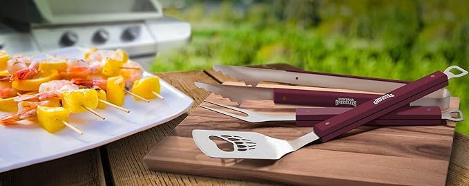 YouTheFan NCAA Spirit Series 3pc BBQ Set
