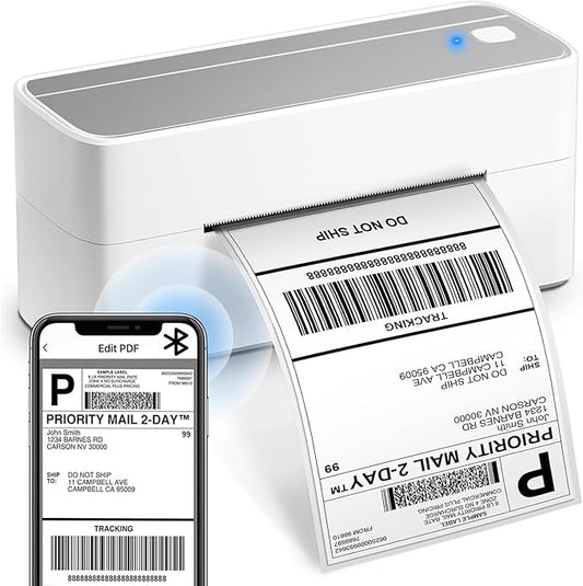 ASprink Bluetooth Shipping Label Printer - 241BT Label Printers for Shipping Packages - 4x6 Shipping Label Printer Wireless Label Makers, Compatible with USPS, Shopify, Amazon, Ebay