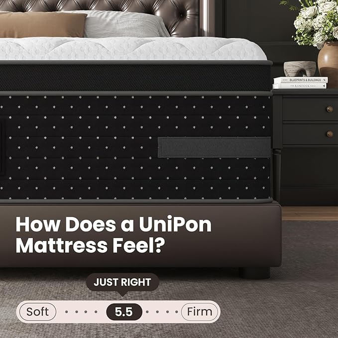 Full Size Mattress 12 Inch, Cooling Gel Hybrid Mattress for Side Sleep and Pain Relief with Extra Lumbar & Shoulder Support, Bed in a Box Fiberglass Free -365 Night Trial CertiPUR-US Certified