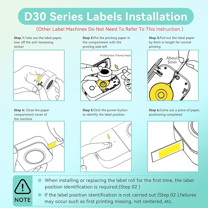 D30 P15 HP4 Label Maker Tape Refills, Non-encrypted Replacement Labels, High Definition Thermal Label Tape for Home/Office/School,12x40mm(0.47x1.57 in)1650 Labels/10Rolls, 5 Rolls Clear, 5 Rolls White