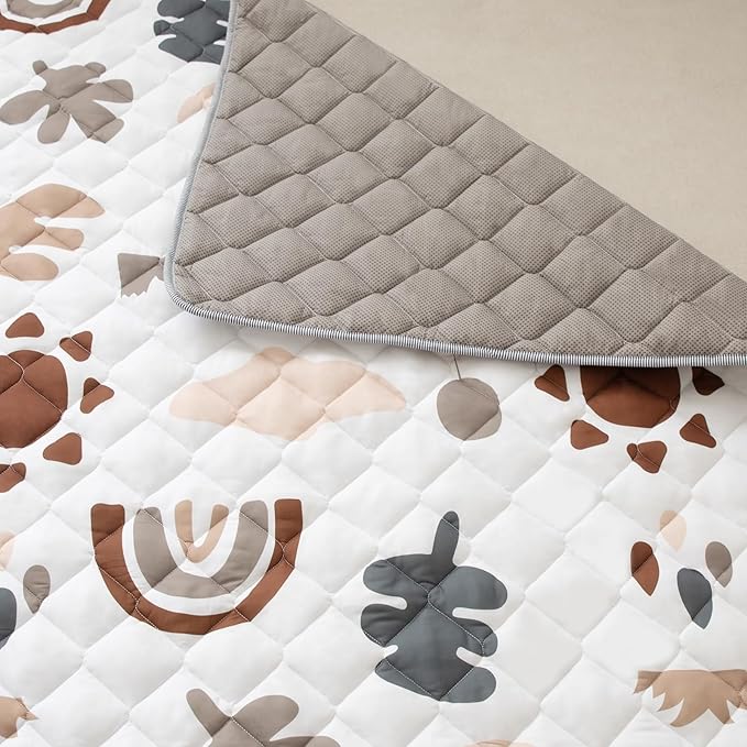 Baby Play Mats for Floor 71"x59" Play Mat for Playpen Thicken Soft Premium Playmats for Babies and Toddlers Machine Washable for Easy Care