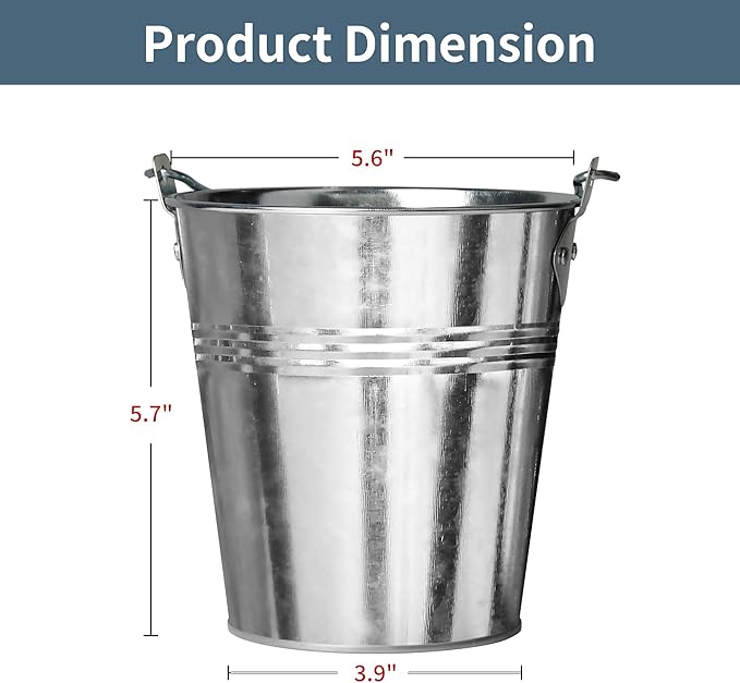 Grease Bucket for Pellet Grill Smokers – 3-Pack Heavy Duty Galvanized Steel Drip Catcher, Rust-Proof 5.6" Diameter, Easy Clean BBQ Accessory