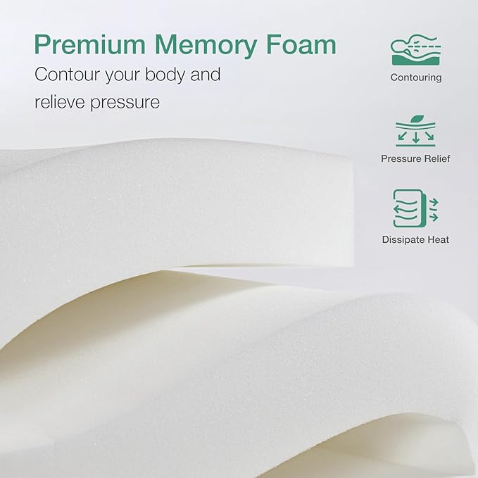 Novilla 6 Inch Twin Mattress,Bonnell Spring Hybrid Mattresses for Spine Support & Cooling Comfort - Twin Bed Mattress,Adaptive Foam Layer with Medium Firm- CertiPUR-US Certified for Youth/Guest Rooms