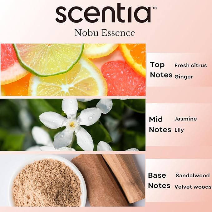 Hotel Diffuser Oil – Inspired by Nobu Hotels, Aromatherapy Fragrance Oil for Home, Office, Living Room (20 ml / 0.67 Fl Oz)