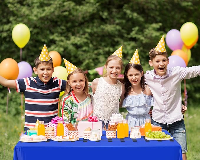 6 Pcs Train Party Decorations Railroad Track Tablecloths Train Birthday Party Supplies 54 x 108 Inch Plastic Table Covers for Railroad Track Western Theme Birthday (Multicolor)