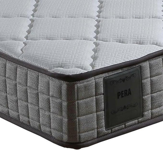 Sweet Home Stores Level 8" Twin Hybrid Mattress – Firm Feel, Pocket Coil Support, CertiPUR-US® Certified, Fiberglass-Free, Budget-Friendly Comfort, Made in USA, Bed in a Box