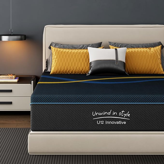 10 Inch Full Size Memory Foam Mattress, Medium Firm Support, Motion Isolation, CertiPUR-US Certified Foam, Mattress in a Box