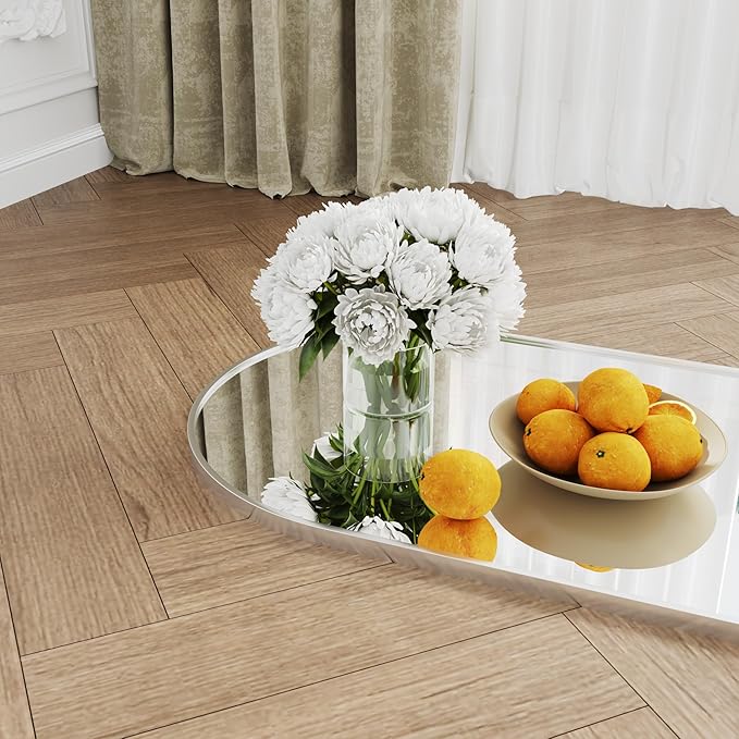 28"x71" Floor Length Mirror,Nano espejos Grandes para sala Elegantes,Full Mirrors for Bedroom,Silver Mirror,Tall Mirror Full Body
