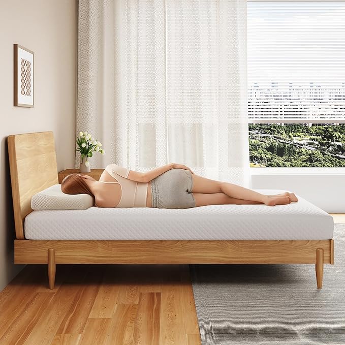 8 Inch Queen Size Mattress in a Box,Memory Foam Mattress for Comfort Sleep, Cooling Night Sleep & Pressure Relief, Ships Compressed (8", Queen)