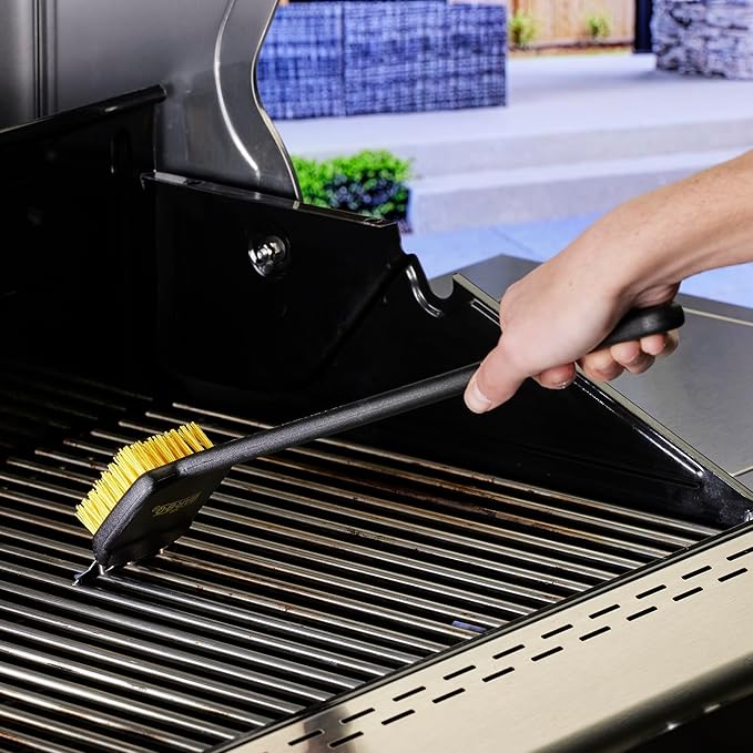 Mr. Bar-B-Q 18” Deluxe Grill Brush Powered by Scrub Daddy