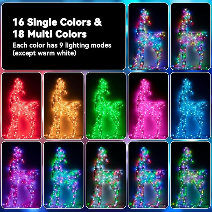 LitHome 300LED 99FT Led Fairy Lights Plug in, Color Changing Fairy Lights with Remote, 9 Modes Led String Lights Indoor Dimmable, Fairy String Lights for Girls Bedroom Dorm Classroom Christmas Decor