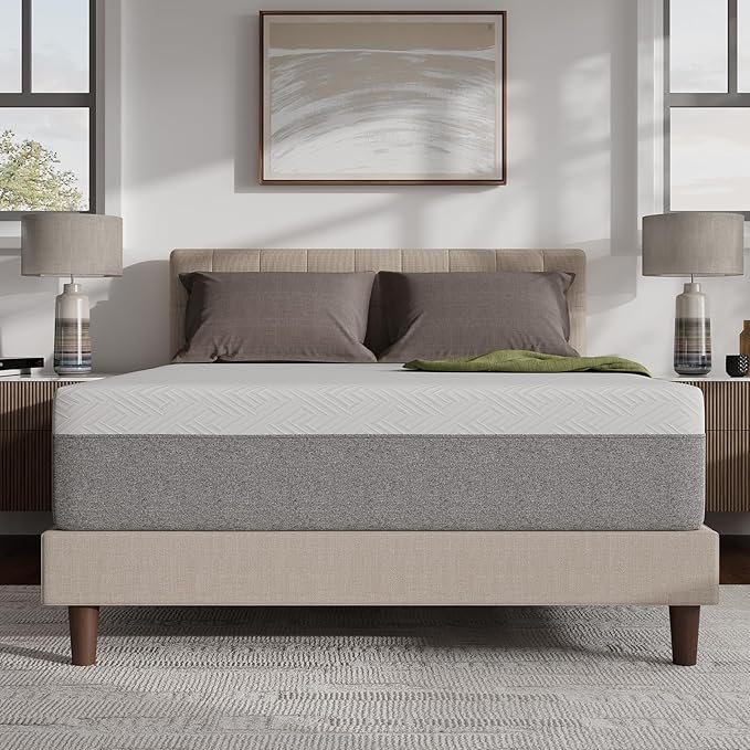 Novilla Mattress King Size 14 Inch, Gel Memory Foam Mattress King in a Box with Comfort Foam for Contour Support & Motion Isolation & Edge Support, CertiPUR-US Certified