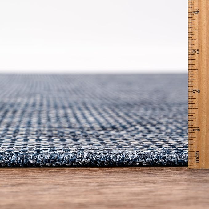 Keen Home Design Terrace Outdoor Throw Rug - 3x5 Washable Indoor/Outdoor Rug for Patio, Kitchen, Balcony, Beach, Garden, Deck and Porch, Size: 3'x5'