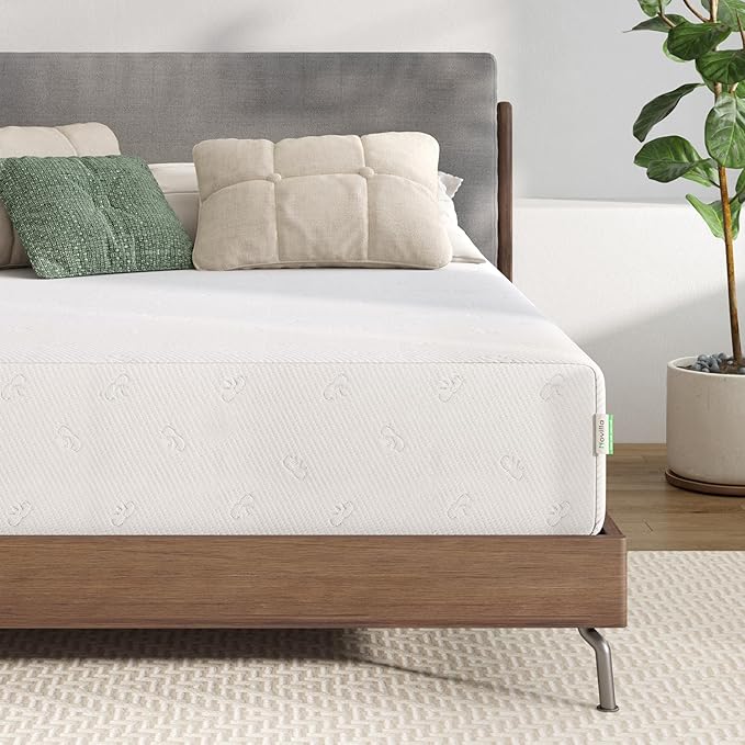 Novilla Twin Mattress, 6 Inch Twin Memory Foam Mattress for Pressure Relief & Comfort Sleep, Removable Washable Cover,CertiPUR-US Certified Mattresses in a Box，Medium Firm