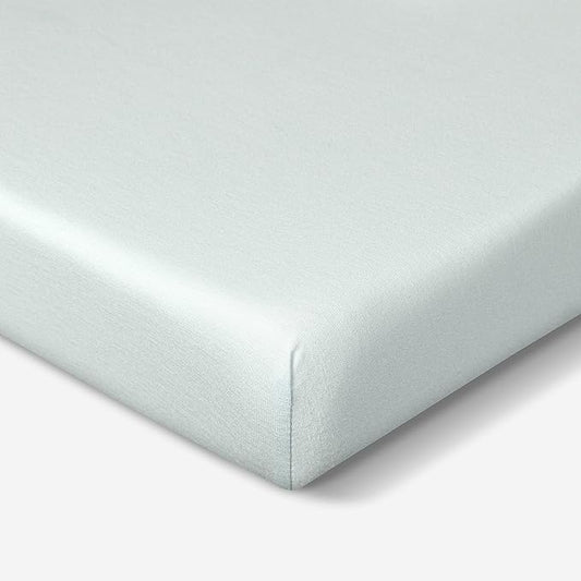 Bedgear Baby Hyper-Wool Performance Crib Sheet – Warmth No Overheating – Soft Touch Wool Blend – Fitted, Breathable, Machine Washable Crib Sheet – 50% Polyester, 45% Viscose, 5% Wool, Light Green